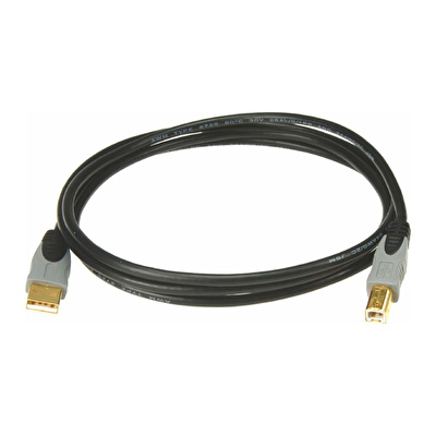 Klotz Yüksek Hızlı USB 2.0 A-B Uçlu USB Data Kablosu 3m